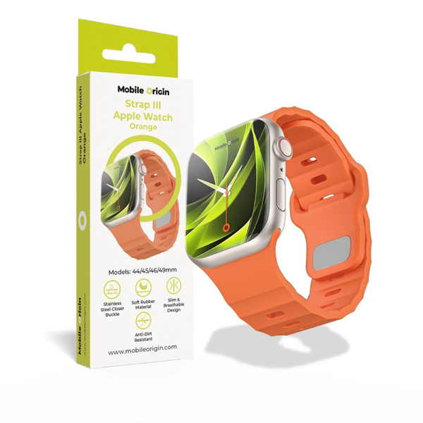 MOBILE ORIGIN STRAP III PRE APPLE WATCH 49MM 46MM 45MM 44MM NÁRAMENNÝ