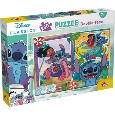Stitch 2 az 1-ben 250db-os puzzle és színező 50x35cm - Lisciani (304-105823)