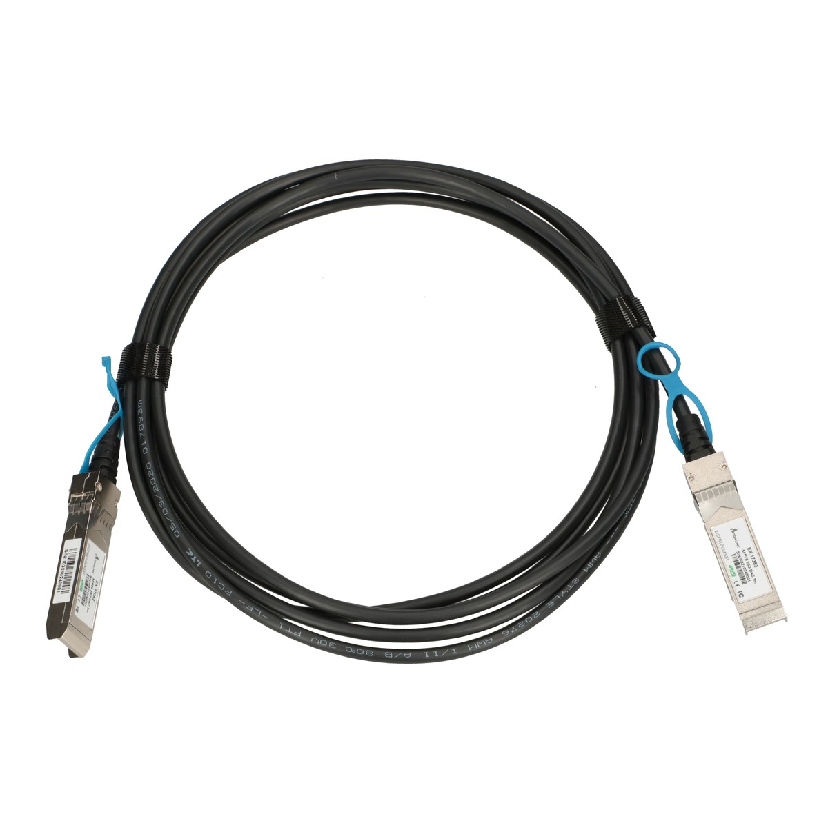 Extralink EX.17375 25Gbps SFP28 DAC kábel 1m - Fekete (EX.17375)