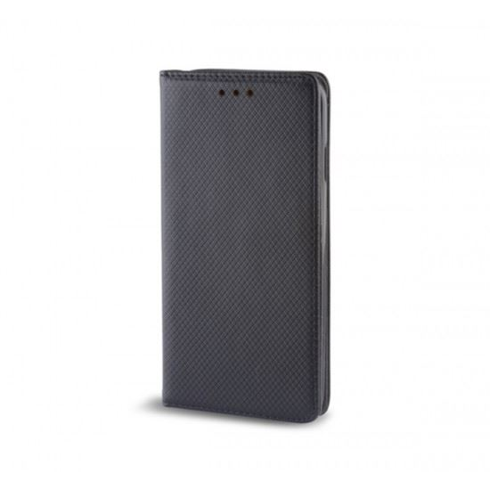 Magnet Apple iPhone 8 Plus/7 Plus mágneses flip tok, fekete (14648) (MA14648)