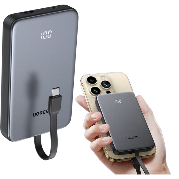 Powerbanka Ugreen 10000 mAh sivá