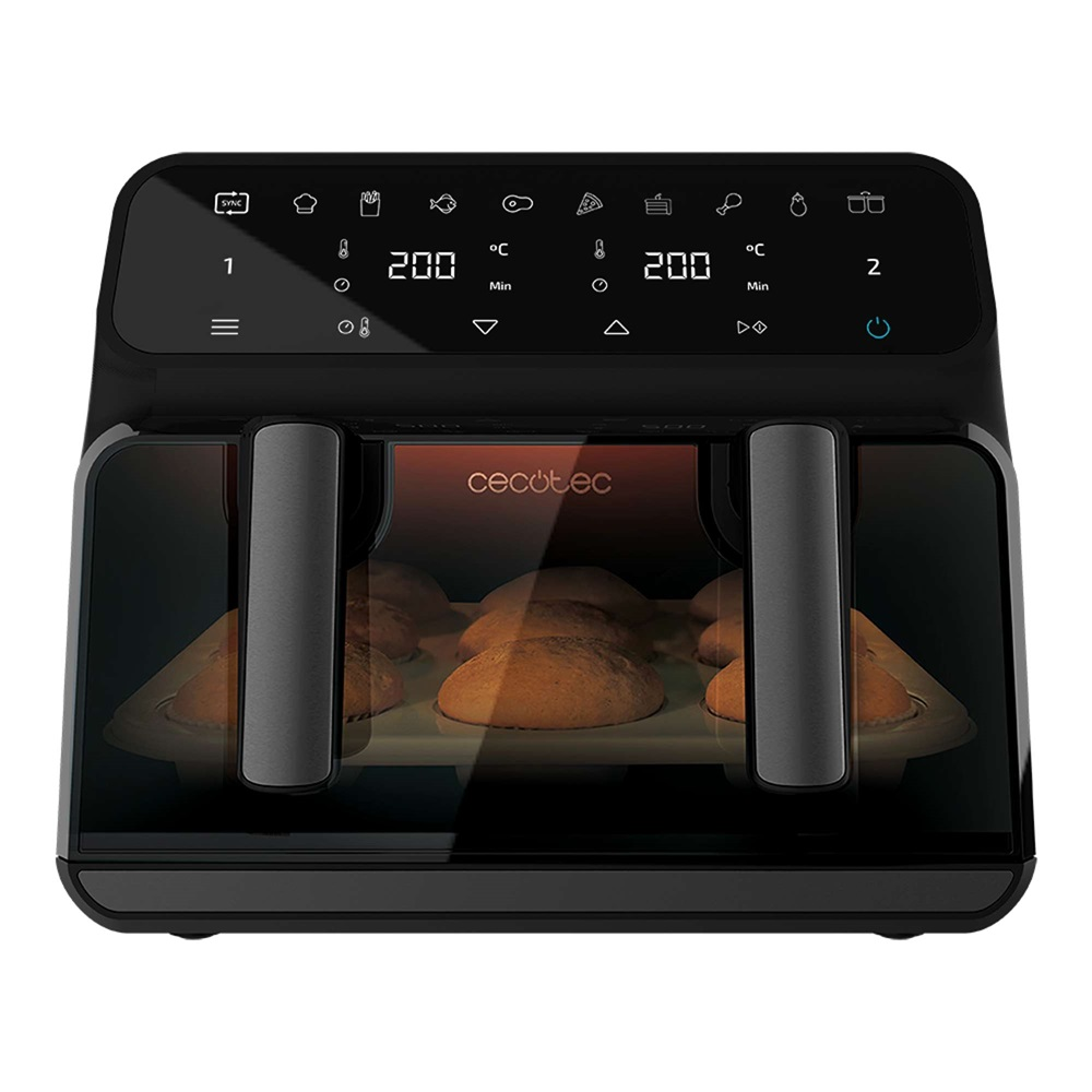 Cecofry Advance 9000 Window - AirFryer duplakosaras / 04986 (04986)