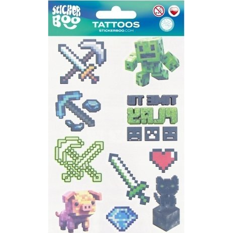 Game Pixel Tetoválás (540810) (STK TAT15)