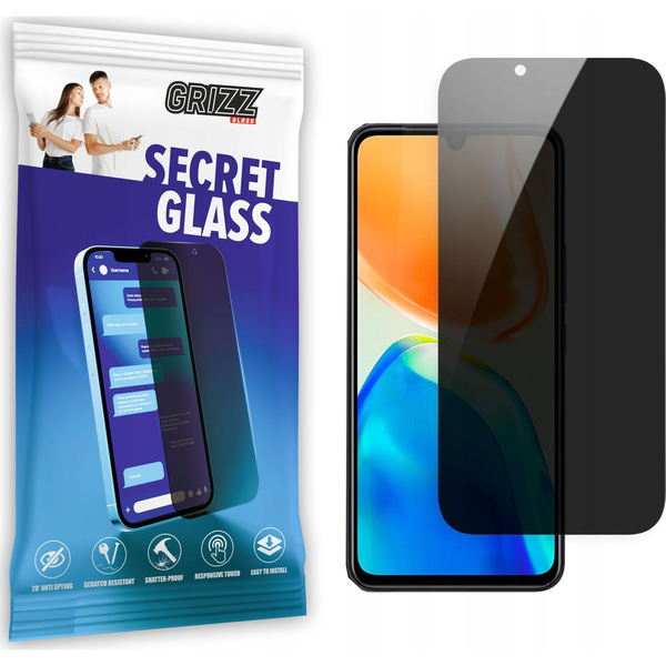  GrizzGlass Szkło prywatyzujące GrizzGlass SecretGlass Vivo V25e