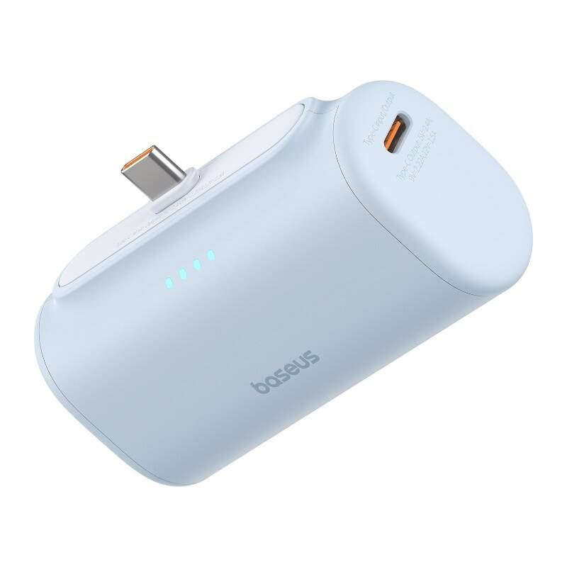 Baseus Compact USB-C Power Bank 5000mAh 20W kék (P10068306313-00) (P10068306313-00)
