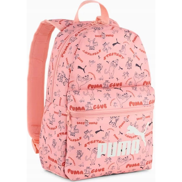 Puma 25 9132402 rózsaszín mintás kicsi hátizsák