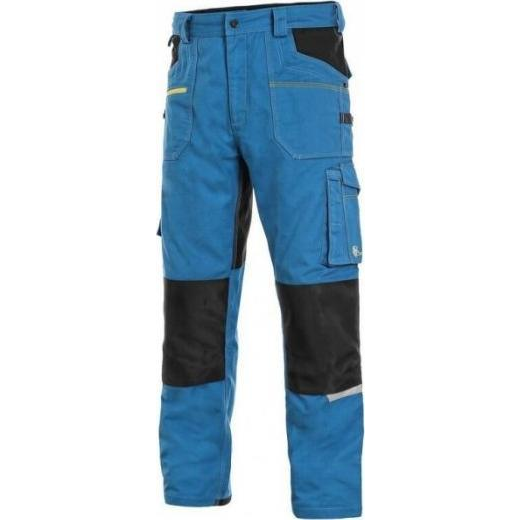 STRETCH Derekas Munkavédelmi Nadrág - 48 Királykék/Fekete (BHP CX207557)