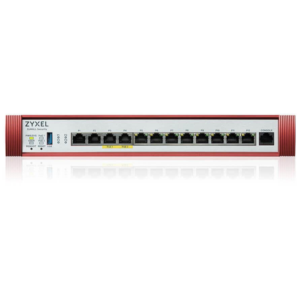 Zyxel USG FLEX 500H tűzfal (hardveres) 10000 Mbit/s