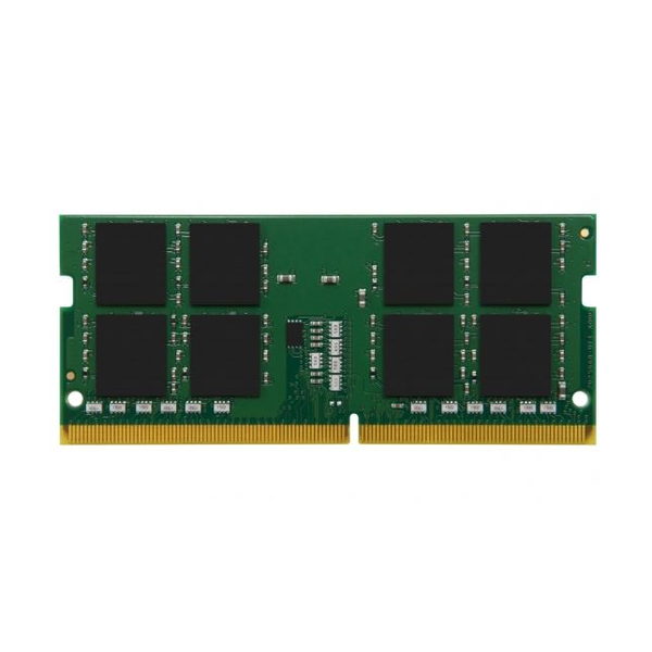 Memorie RAM, Kingston, 8GB, DDR4, 3200MHz, ECC SODIMM KTH-PN432E/8G, Negru/Verde