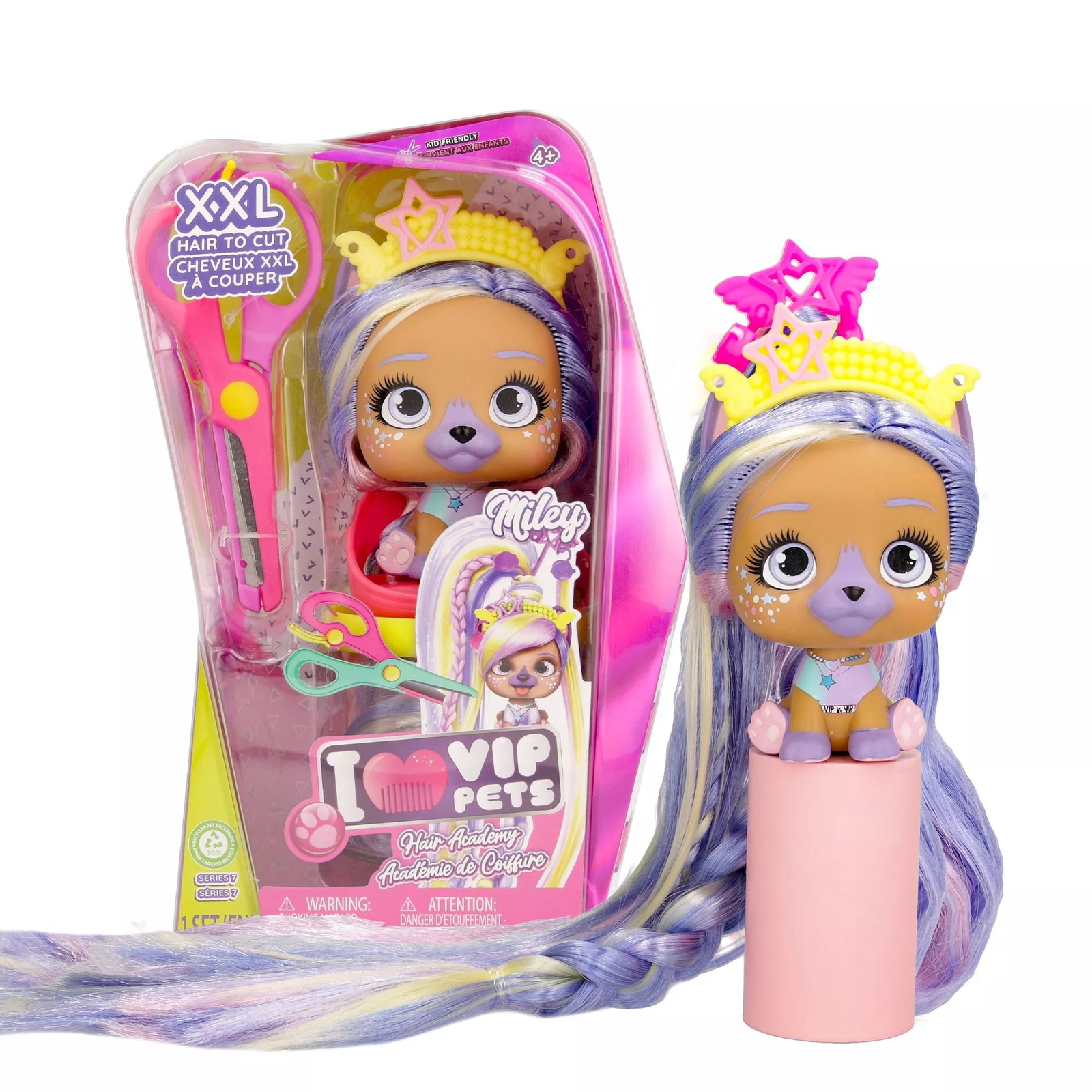 Imc Toys I Love VIP Pets - Hair Academy kutya figura - Miley (IMC715301)