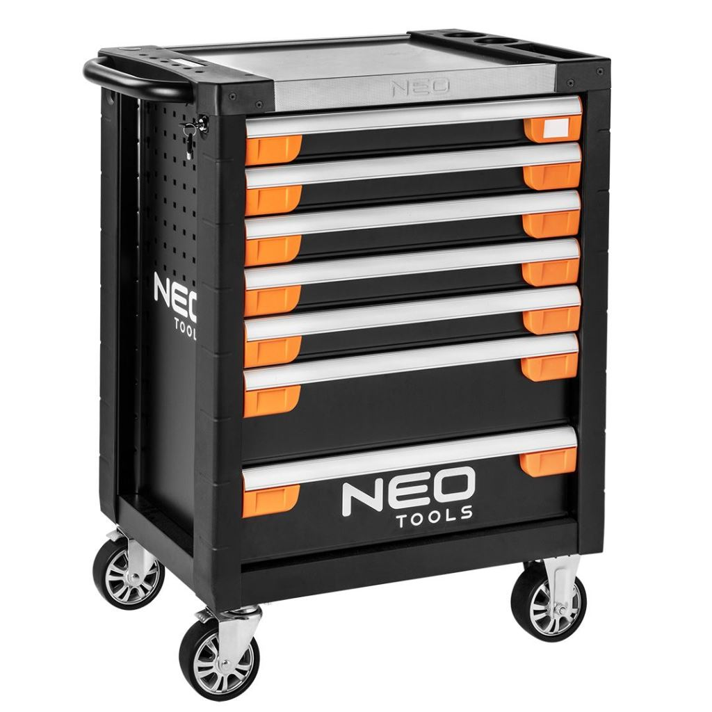NEO Tools 84-220 prémium műhelykocsi 7 fiókkal, 810x465x980mm (neo84-220)