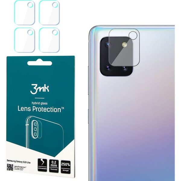 3MK Szkło na kamerę obiektyw 3mk Hybrid Glass x4 do Samsung Galaxy Note 10 Lite uniwersalny