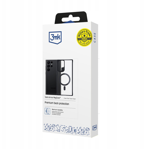 Samsung Galaxy A55 5G - 3mk Satin Armor MagCase - Ochranné pouzdro