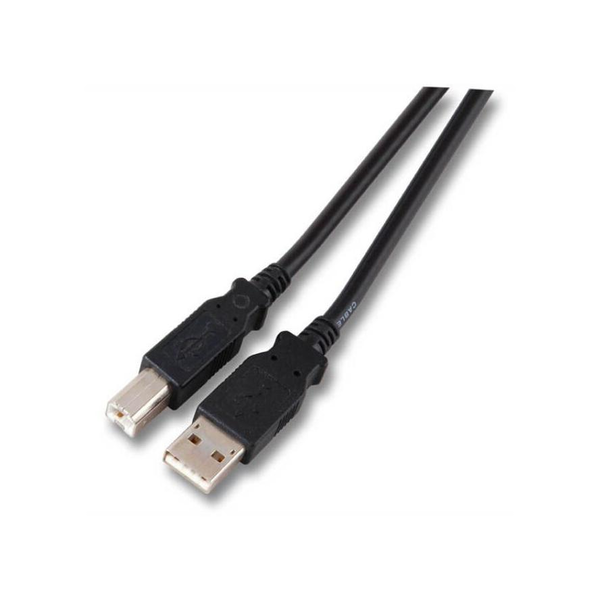 EFB USB2.0 Anschlusskabel A-B,St.-St.,3,0m,schwarz,Classic (K5255SW.3)