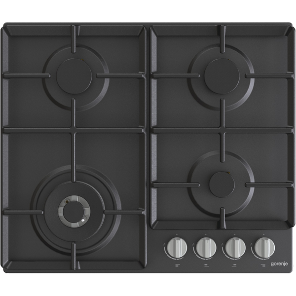 Gorenje GW641EXB Gázfőzőlap 4 Égő Fekete 60cm