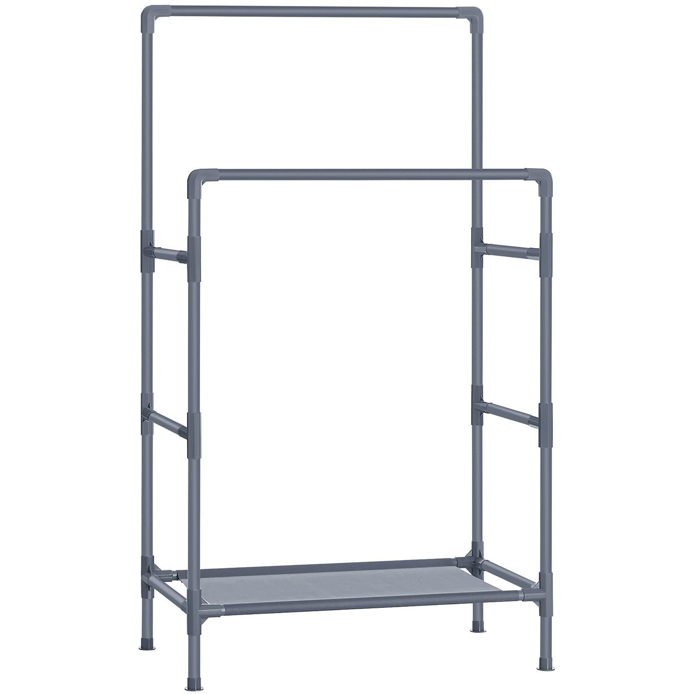 SONGMICS Ruhatartó állvány, fém, magasság 157 cm, (RDR001G02)
