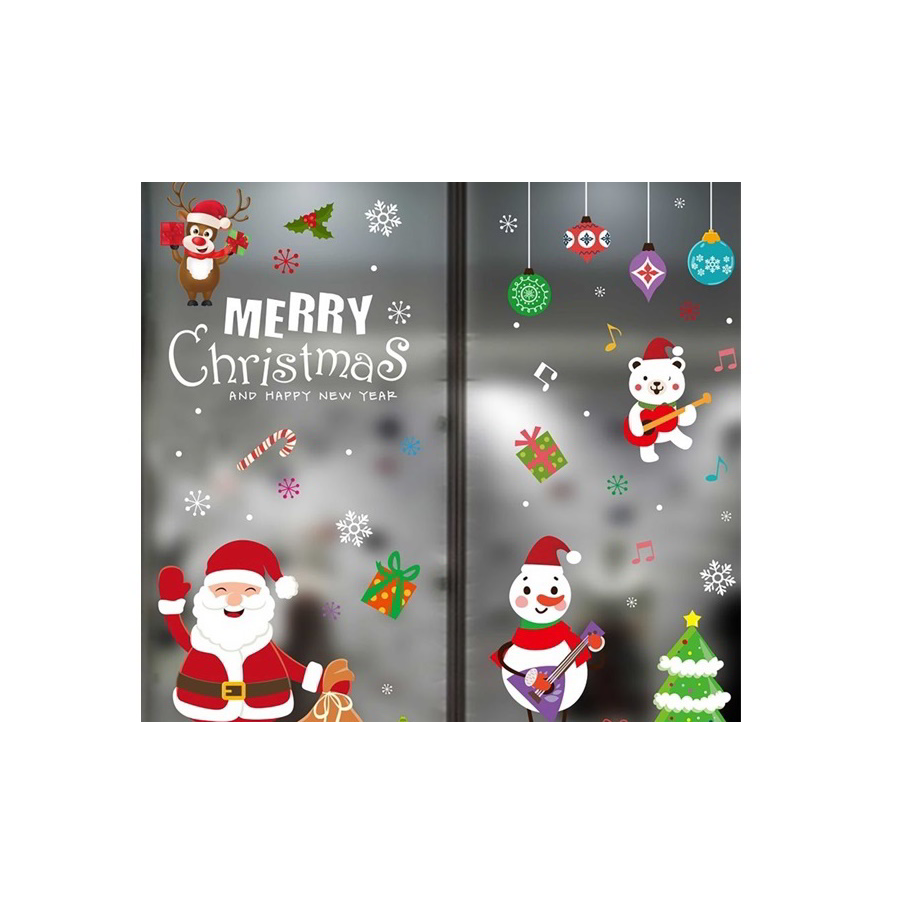 Iris Zene mintás Karácsonyi Ablakdísz (173-18)