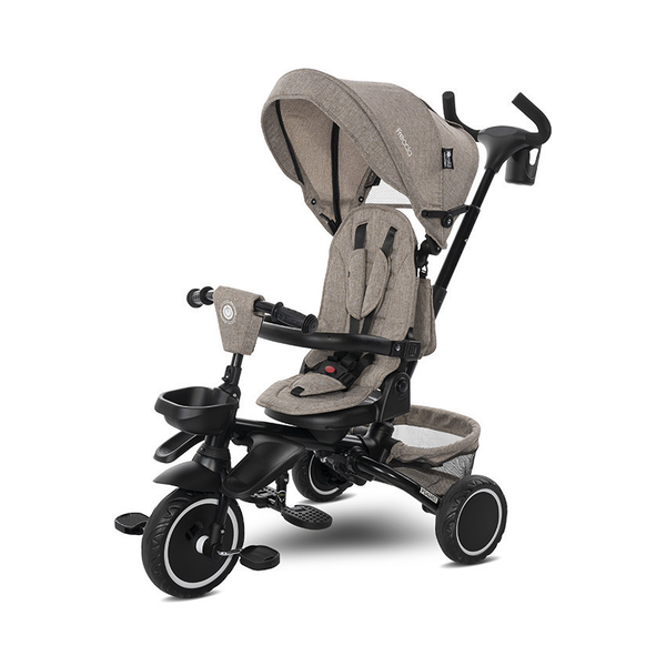Triciclo De Plegado Compacto Freccia Con Asiento Giratorio 360° Hasta 25 Kg De Lorelli