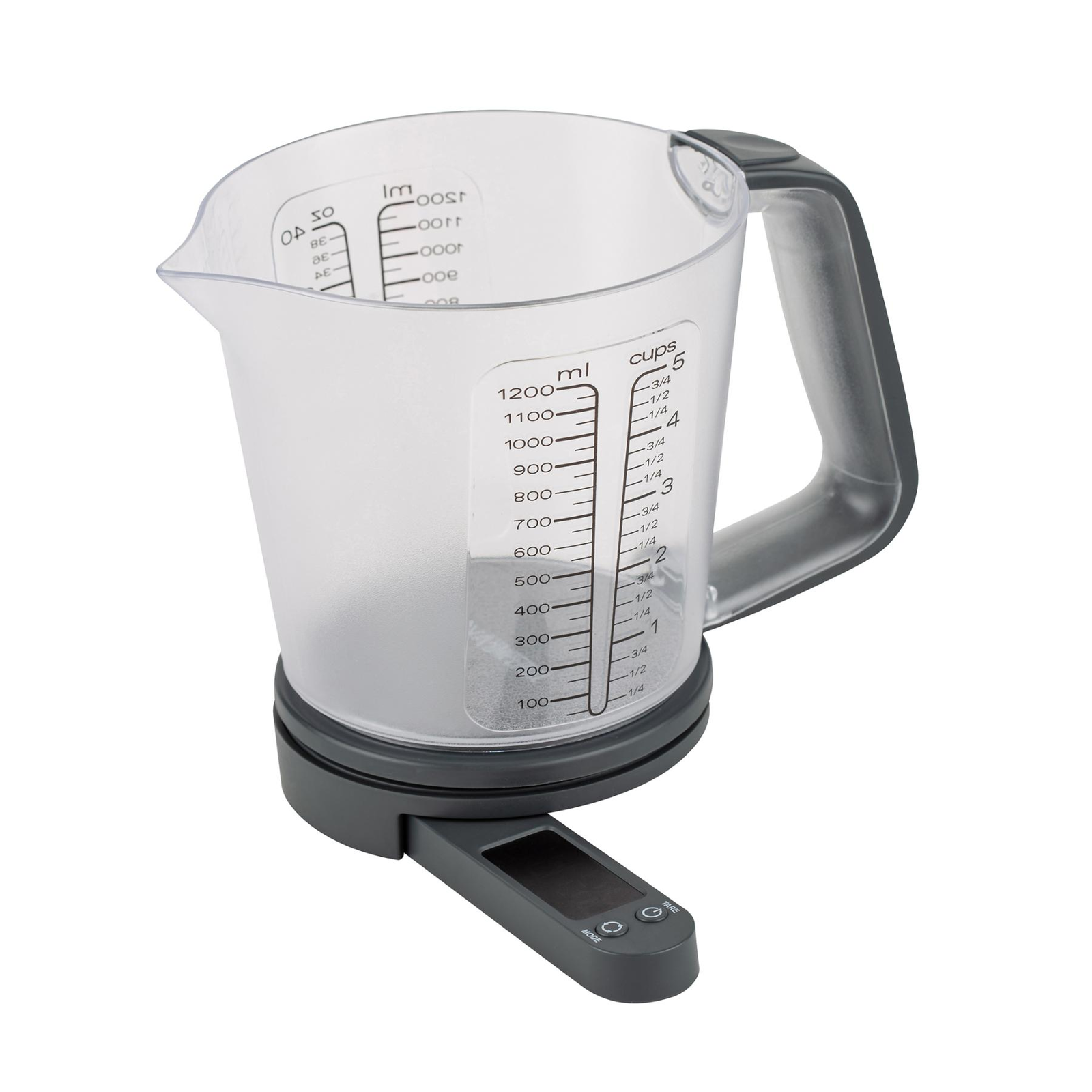 Somogyi 10-274-001 Mérőpoharas mérleg - Fekete/Átlátszó (10-274-001)