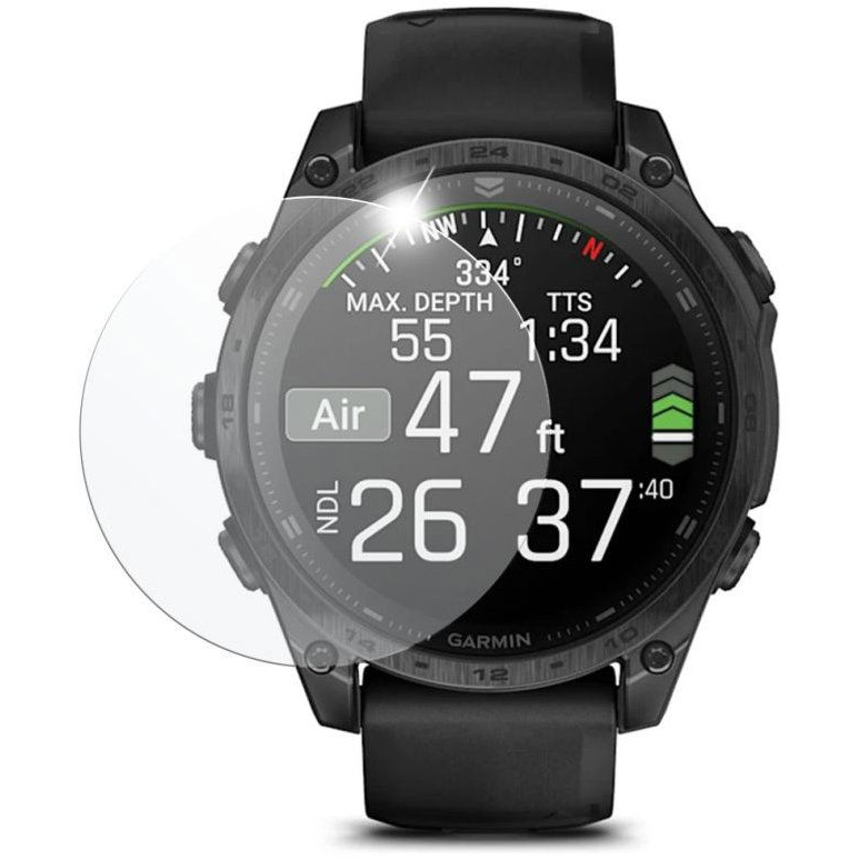 FIXED Garmin Tactix 8 üvegfólia - 47 mm, átlátszó, 2 db (FIXGW-1574)