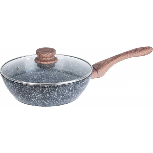 KingHoff Teflon wok frying pan 24 cm