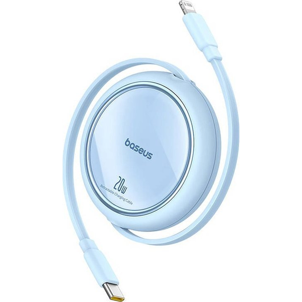 USB Cable Baseus Free2Pull USB-C to iP 20W 1m (blue)