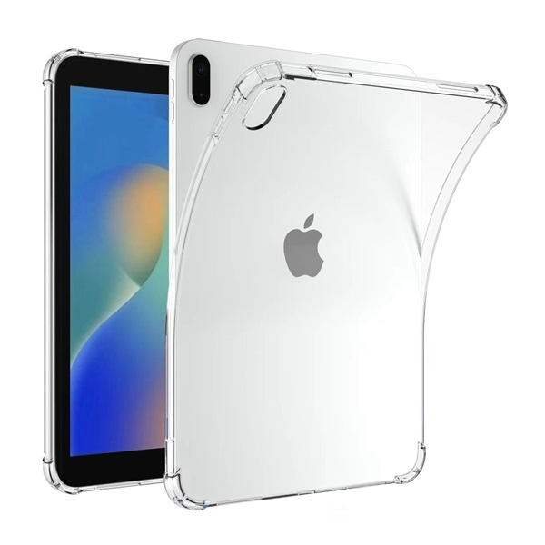 Szilikon telefonvédő (ütésállóság, légpárnás sarok) ÁTLÁTSZÓ Apple IPAD 11 (2025) / IPAD 10.9 (2022) "Gigapack csomagolás" (GP-140145)