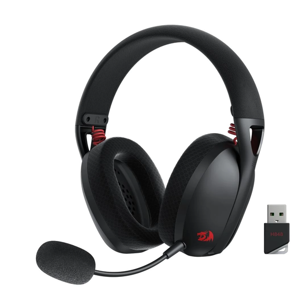Redragon H848 Wireless Bluetooth Gaming 7.1 Fejhallgató Headset - Fekete