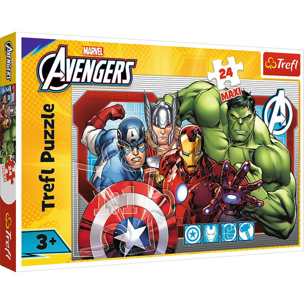 Marvel Bosszúállók 24db-os maxi puzzle - Trefl