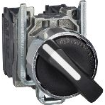 Választókapcsoló, 3 állású, fekete, Schneider Electric Harmony XB4BD53