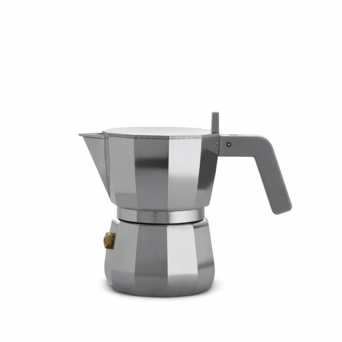 Alessi DC06/1 Mokka Espresso 1 személyes kotyogós kávéfőző 70ml - Ezüst (DC06/1)