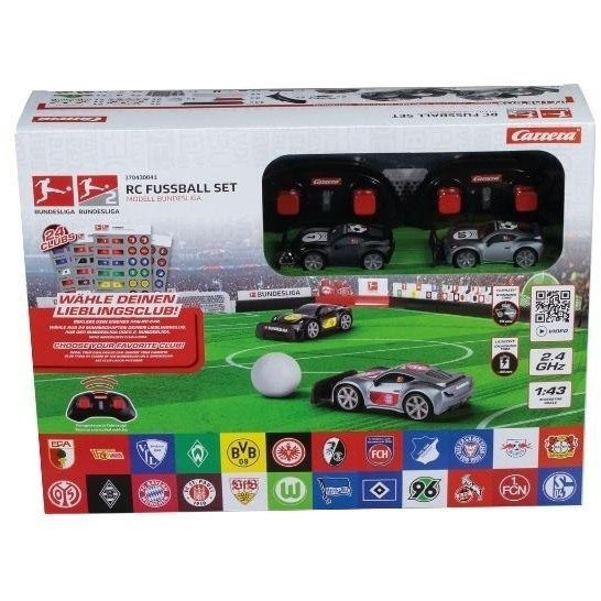Carrera Rc 2,4 Ghz Távirányítós Autó Bundesliga Autós Futball Szett