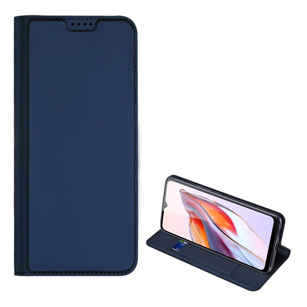 Dux Ducis Skin Pro Xiaomi Redmi 12C Flip Tok - Sötétkék