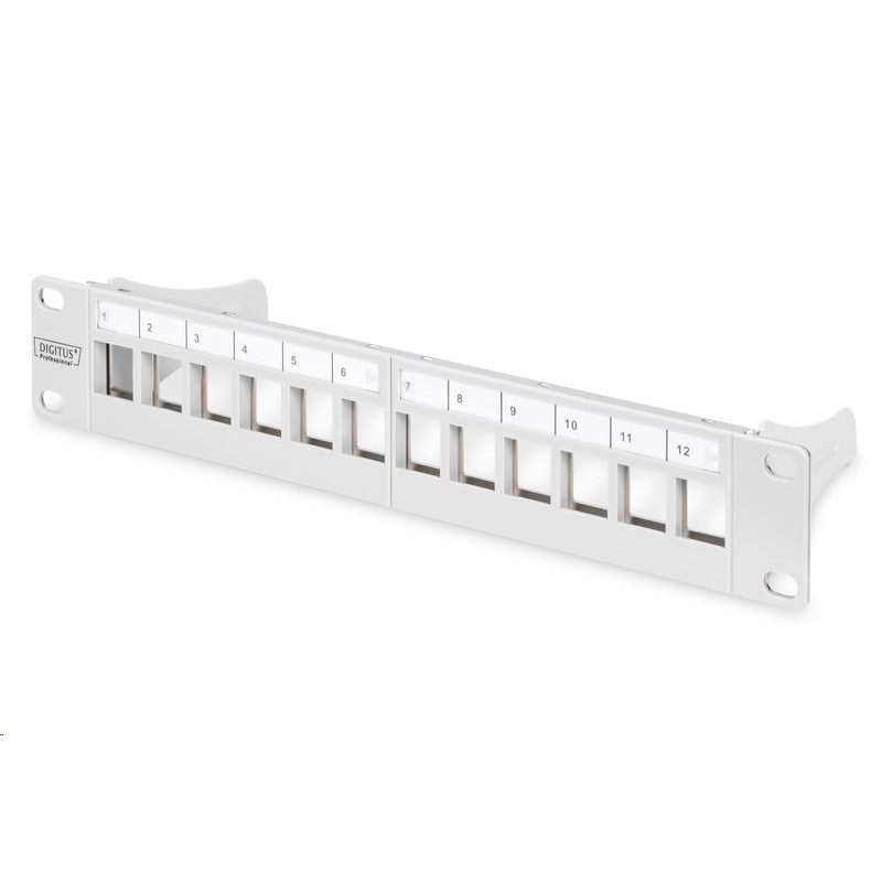 Digitus DN-91419 moduláris patch panel 12 port 1U 10