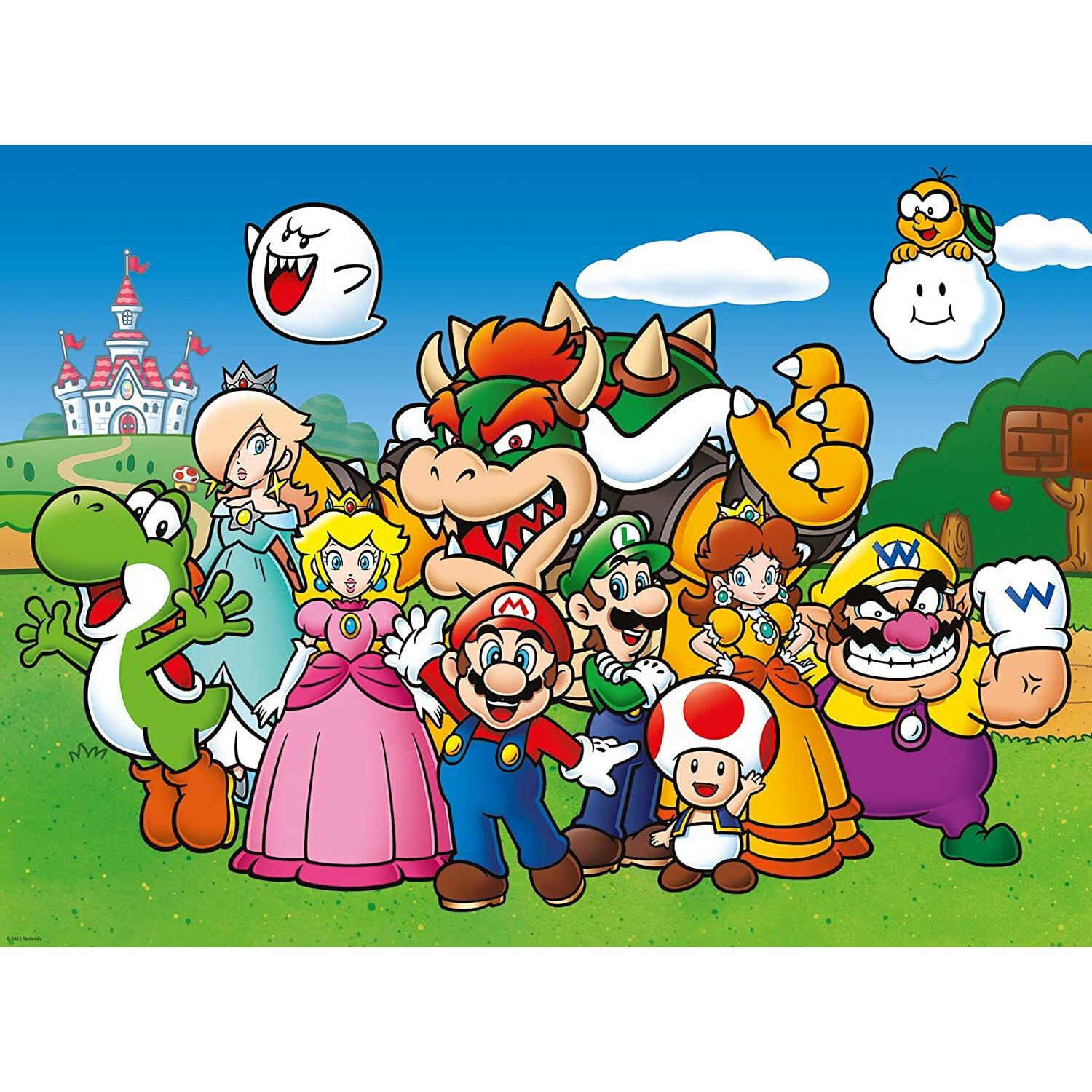 Ravensburger Super Mario Fun - 100 darabos XXL puzzle (12992)