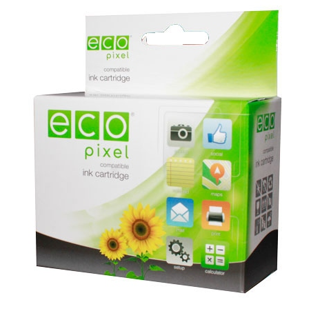 Ecopixel (HP CH563EE 301XL) Tintapatron Fekete