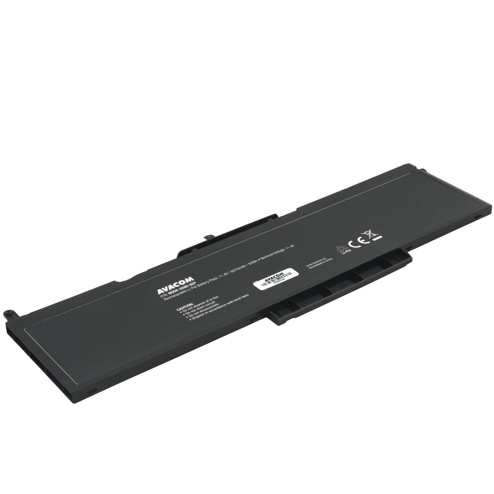 Avacom Dell Latitude 5580, Precision 3520 Li-Pol 11,4V 8070mAh 92Wh (NODE-5580-92P)