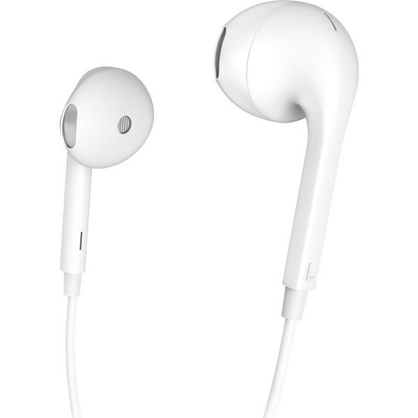 Hama Glow Auricolare Cablato In-ear Musica e Chiamate Bianco