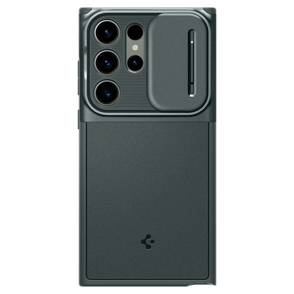 Spigen Optik Armor Samsung Galaxy S23 Ultra tok zöld (ACS06081) (ACS06081)