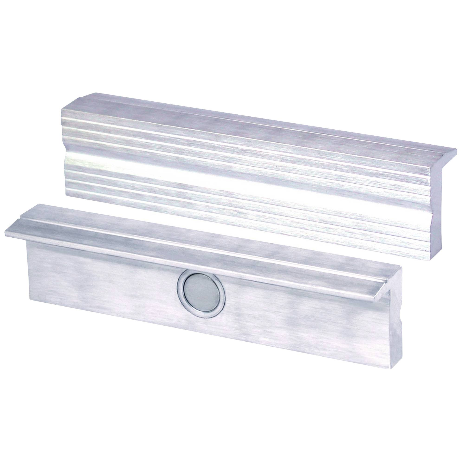 Mágneses rögzítésű, 120 mm széles alumínium védőpofa satuhoz (110120)