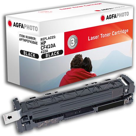 Cartuș de imprimantă AgfaPhoto APTHPCF410AE negru, compatibil cu HP CF410A