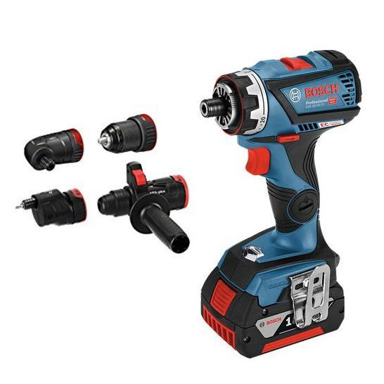 Bosch Professional GSR 18V-60 FC ütvecsavarozó + 2 x 5,0 Ah akku (06019G7100)