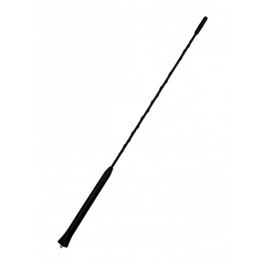 Antenna szár 40 cm 5 mm fekete üvegszálas apa (56AT906) (56AT906)