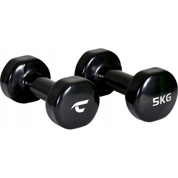 Christopeit Sport Vinyl dumbbells - Beauty Bells 2×5 kg (4044163018744)