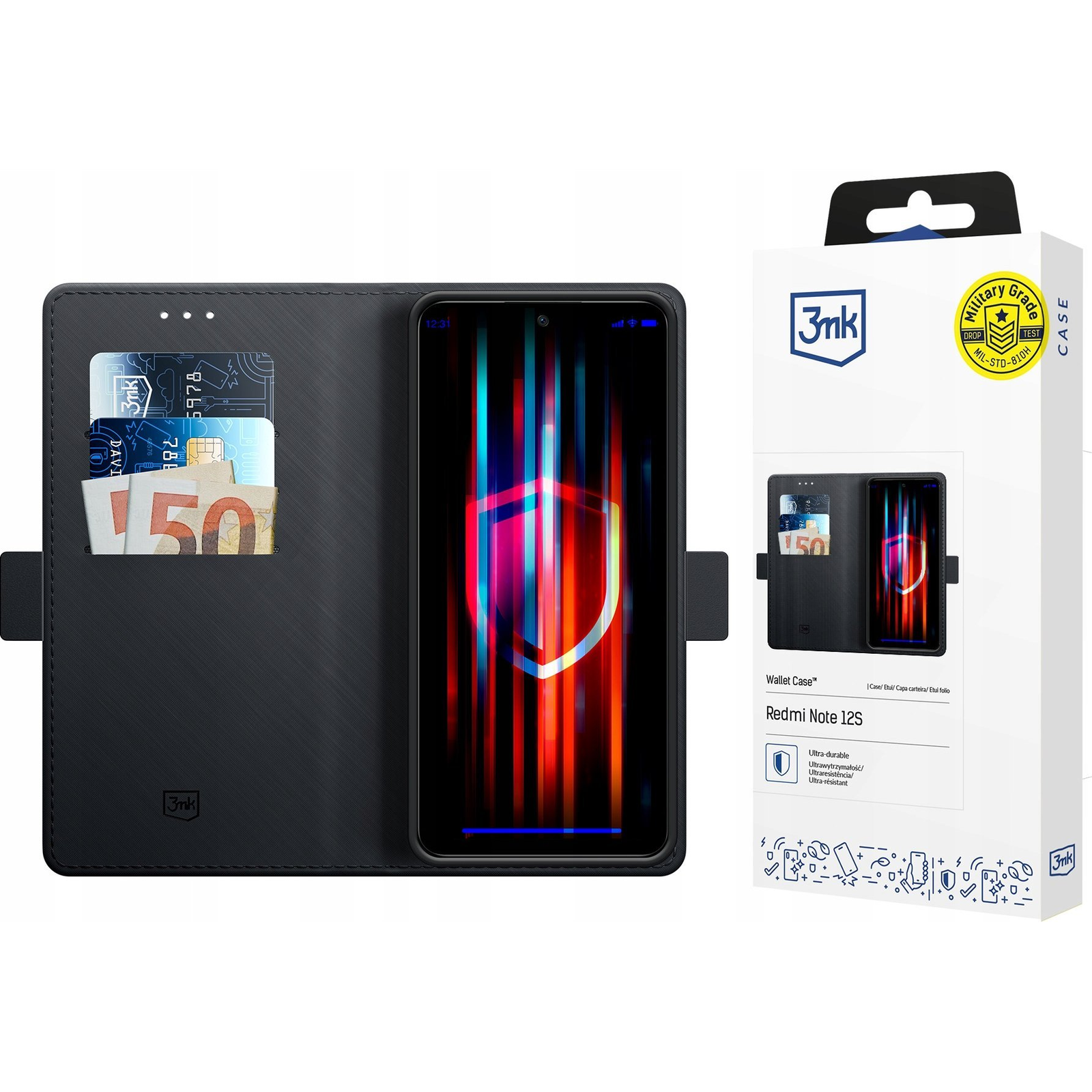 3mk Pénztárca Telefontok Xiaomi Redmi Note 12s (5903108576307)