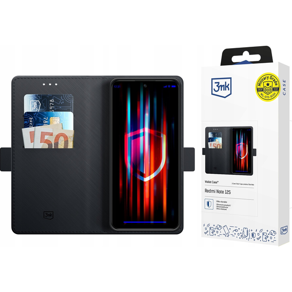 Flipové pouzdro 3mk pro Xiaomi Redmi Note 12S černé
