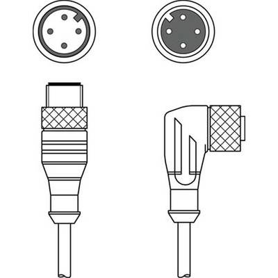 Leuze Electronic 50130944 Összekötő vezeték 1 db (50130944)