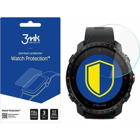 3mk Óra kijelző védőfólia FlexibleGlass hibrid üvegfólia 7H Polar Grit X Pro