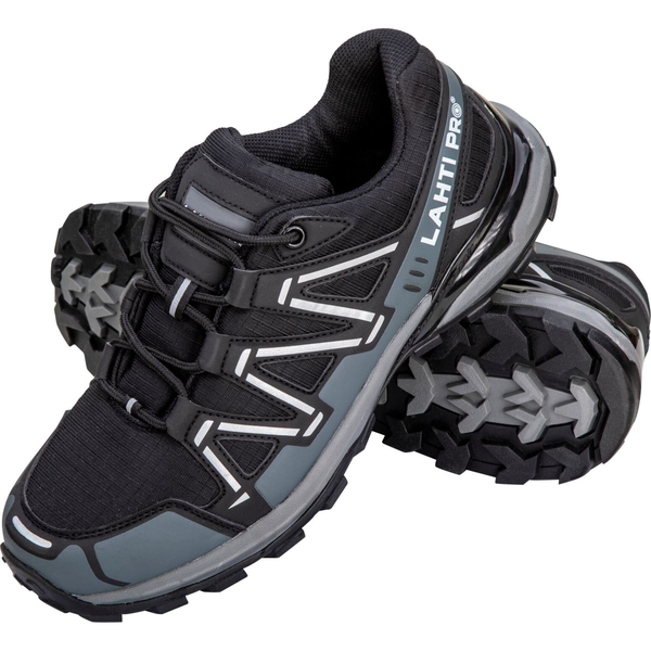 Lahti Pro Fekete-Szürke Cipő, O2 Sra, 44 