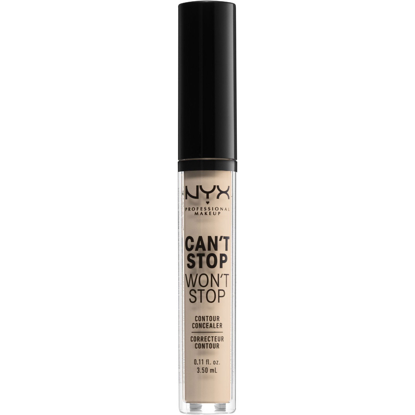 NYX PROFESSIONAL MAKEUP Can't Stop Won't Stop Concealer 02 Alabaster 3,5 ml (800897168568)